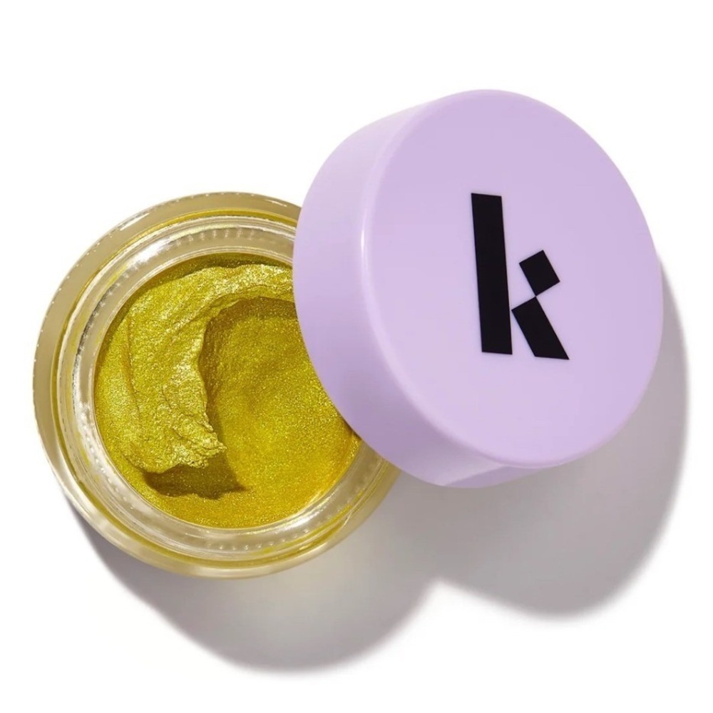 Kulfi Zari Eyes Eyeshadow Chammak Challo Chartreuse Gold Metallic 0.18oz NEW - Picture 2 of 7